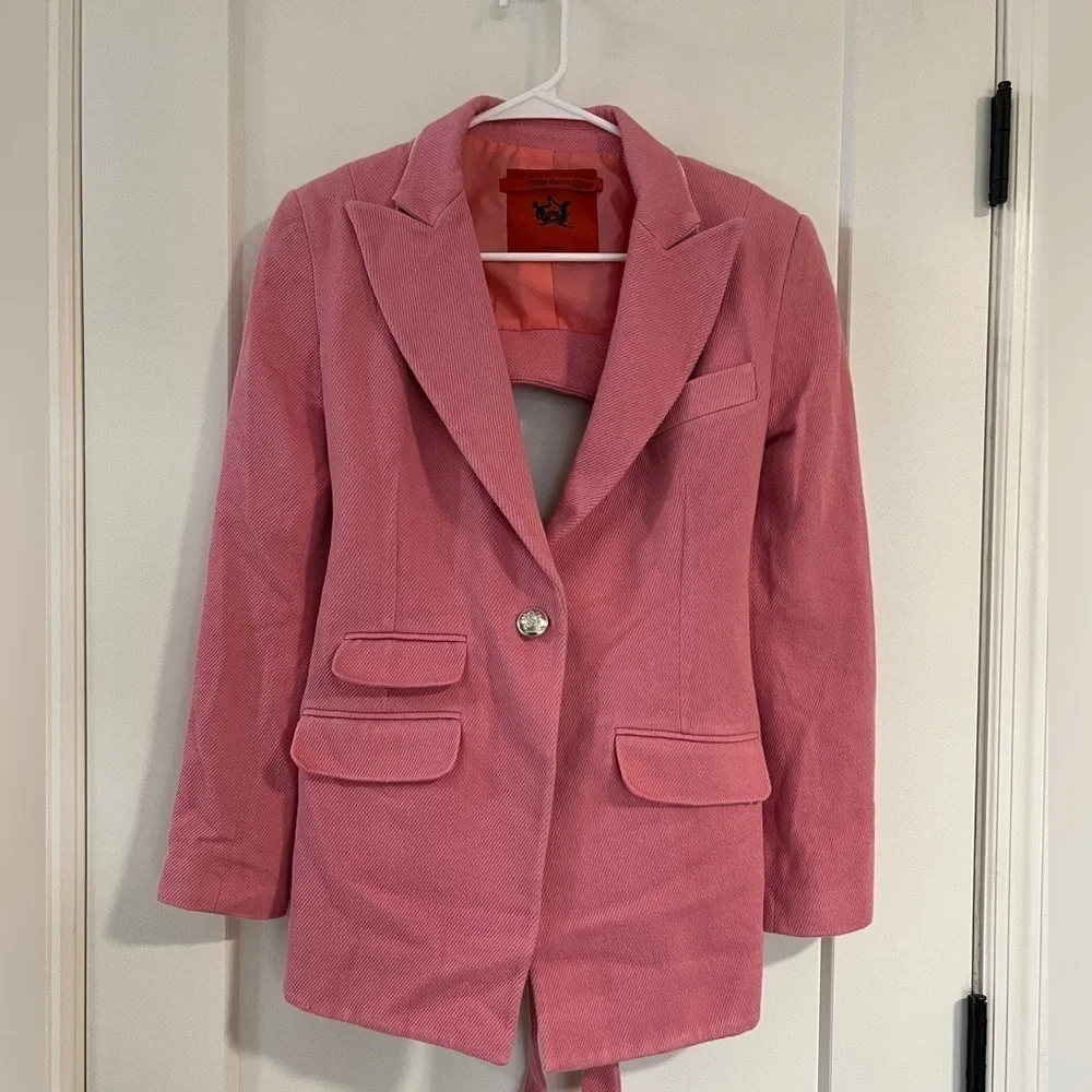 Thebe Magugu Pink Backless Jacket - Picture 3 of 15